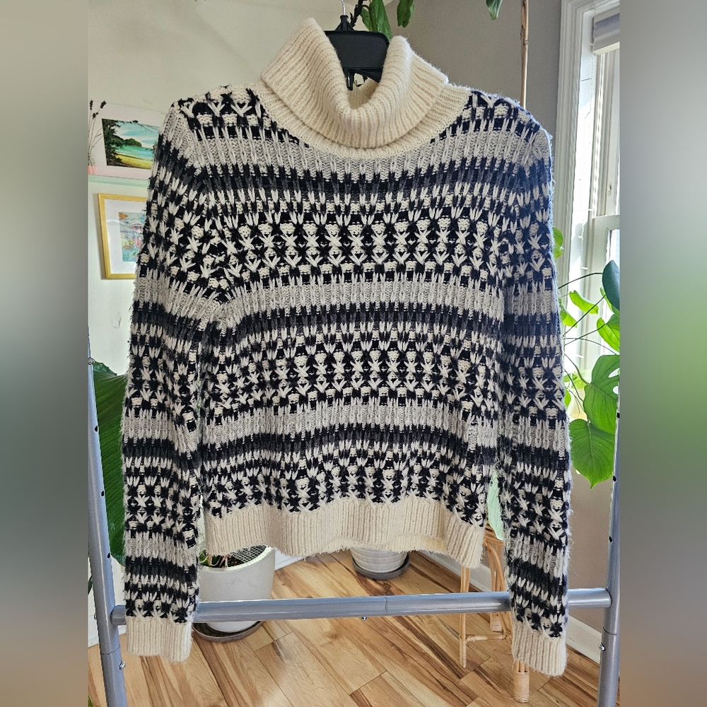 Loft Slouchy Turtleneck Sweater